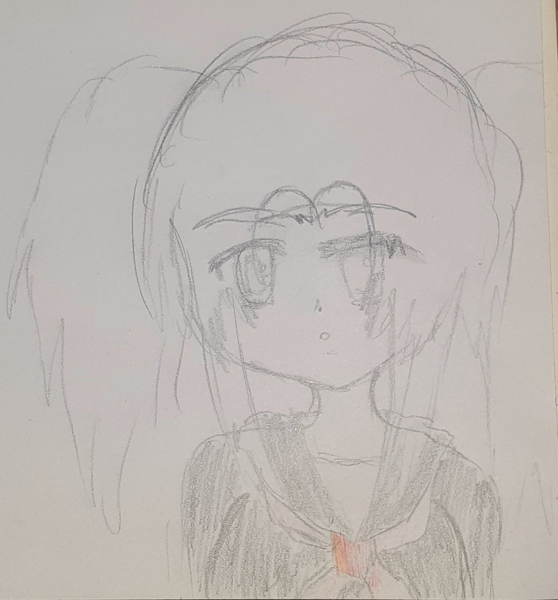 heroine in more chibi style

ignore the eye too lazy to fix it

#sketch #ArtistOnTwitter #animecore #2000s #2000sartstyle #visualnovel