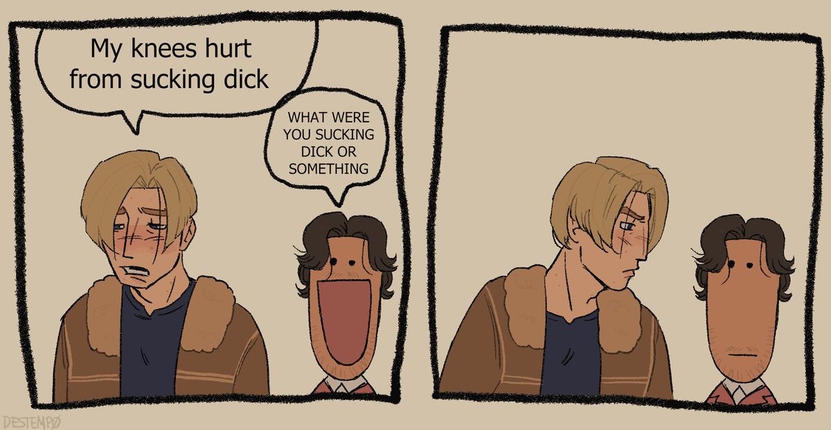 DESTEMP0's tweet photo. This is so stupid
#LeonSKennedy #LuisSera #ResidentEvil #RE4 https://t.co/jituFBwZNR