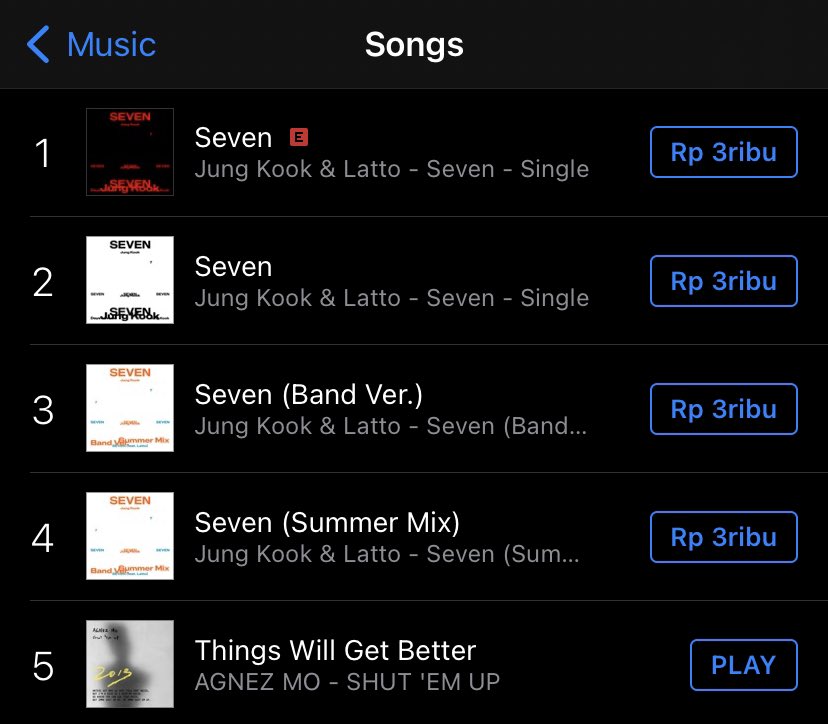 vinmaanuel's tweet image. .@agnezmo — "Things Will Get Better" is now at #5 on iTunes Indonesia All Genres!

LETS MAKE IT ON TOP! @the_agnation 

BUY: music.apple.com/id/album/shut-…

#AGNEZMO #SHUTEMUP