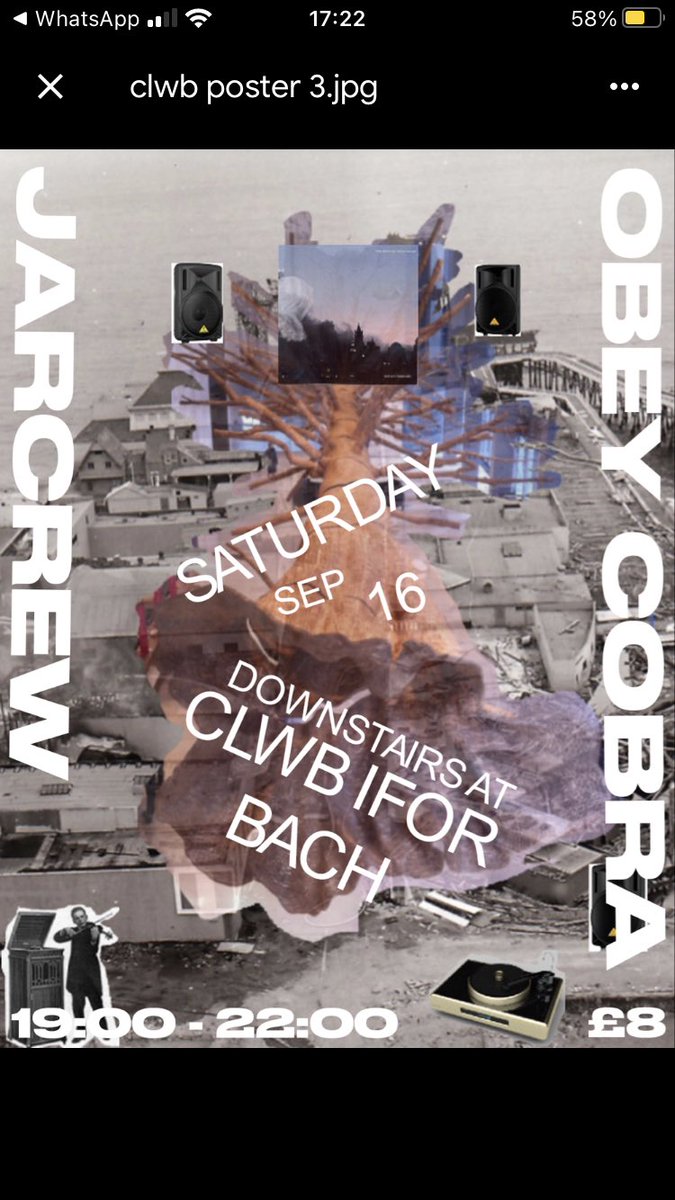 September 16th Clwb Ifor Bach