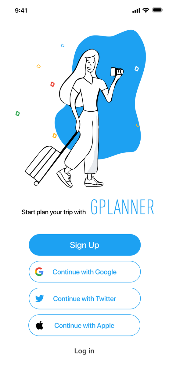 Teddy_Chou's tweet photo. 001 Prompt: Sign Up #DailyUI https://t.co/o9JBsxYLIw