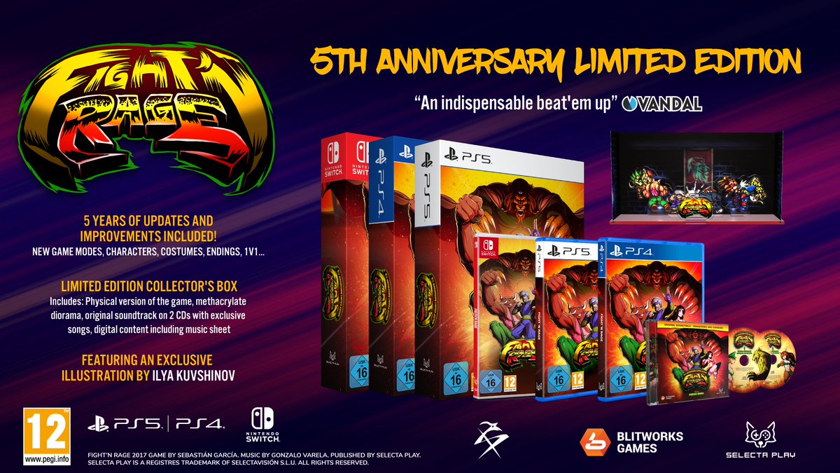 Fight'n Rage: 5th Anniversary Limited Edition