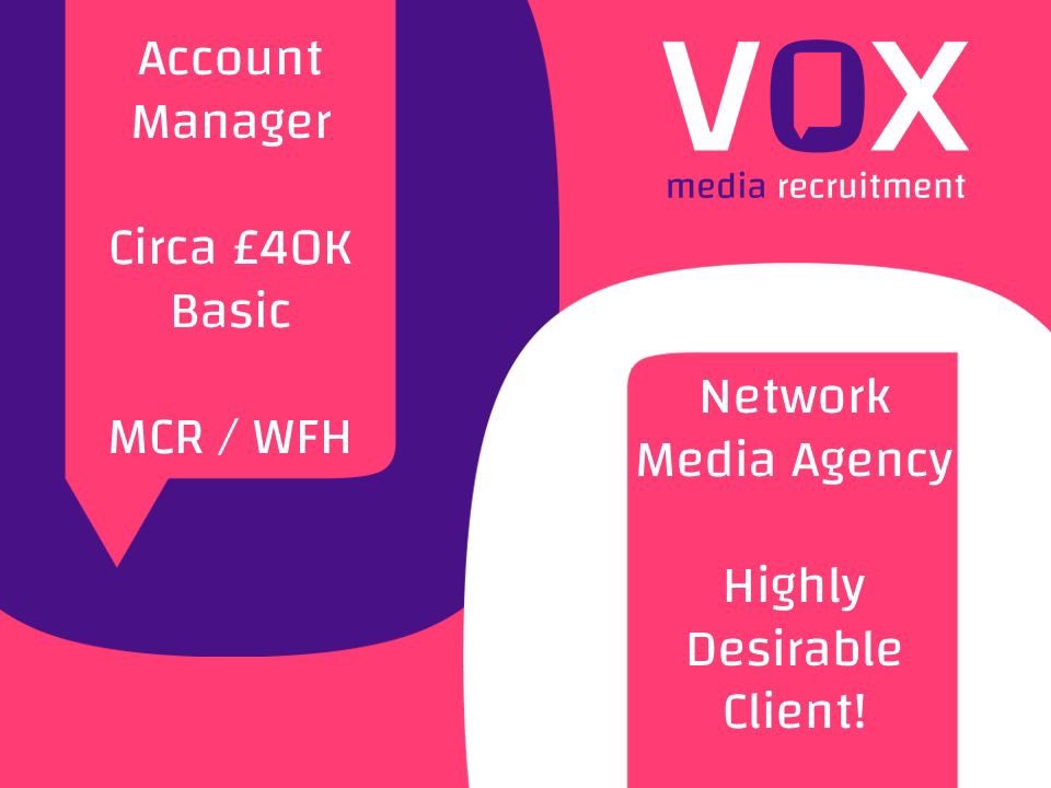 ⭐ NEW ROLE ⭐

An opportunity to work across probably the most high profile client in the regions! 

If you've got 3 years plus media agency / planning experience and are thinking about your next challenge then lets have a chat!

lnkd.in/eCvS9tsY

#mediajobs