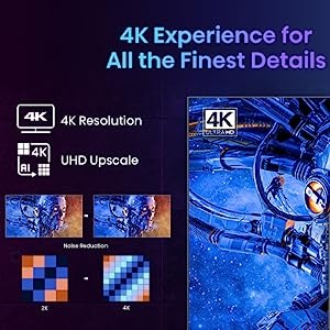 NishaRa56411361's tweet image. Connectivity is extensive with 4 HDMI ports, 2 USB ports, dual-band Wi-Fi &amp;amp; Bluetooth.#BestSellingQLEDTV @Hisense_IND