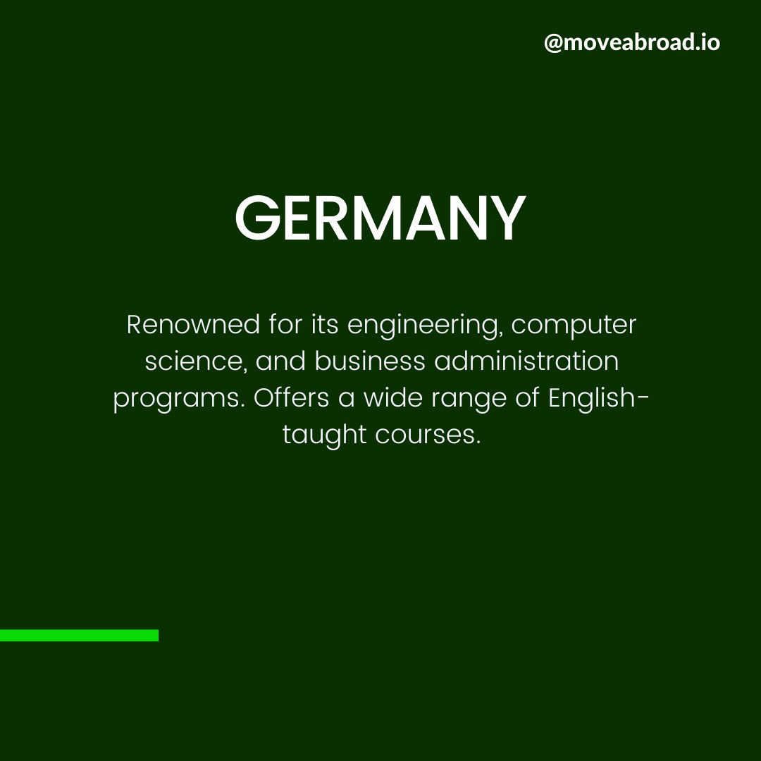 moveabroadio's tweet photo. Dreaming of studying abroad? 🌍 Discover the top European countries for international students, where world-class education meets cultural adventures! 🎓🌟 #StudyAbroad #EuropeanEducation #InternationalStudents #moveabroad https://t.co/MKf9443Zup