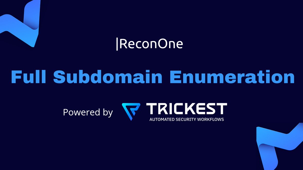 ReconOne_bk's tweet photo. Hey Bug Hunters! We're at 11K followers and to celebrate, I'm offering a treat 🔥
For 4 weeks, every Friday, the first 5 to submit a target domain below get a free "Full Subdomain Enumeration" powered by @trick3st
Let's do this!
👉 https://t.co/TOKhSl3S07
#recon #BugBounty https://t.co/sZmuvUhc5k