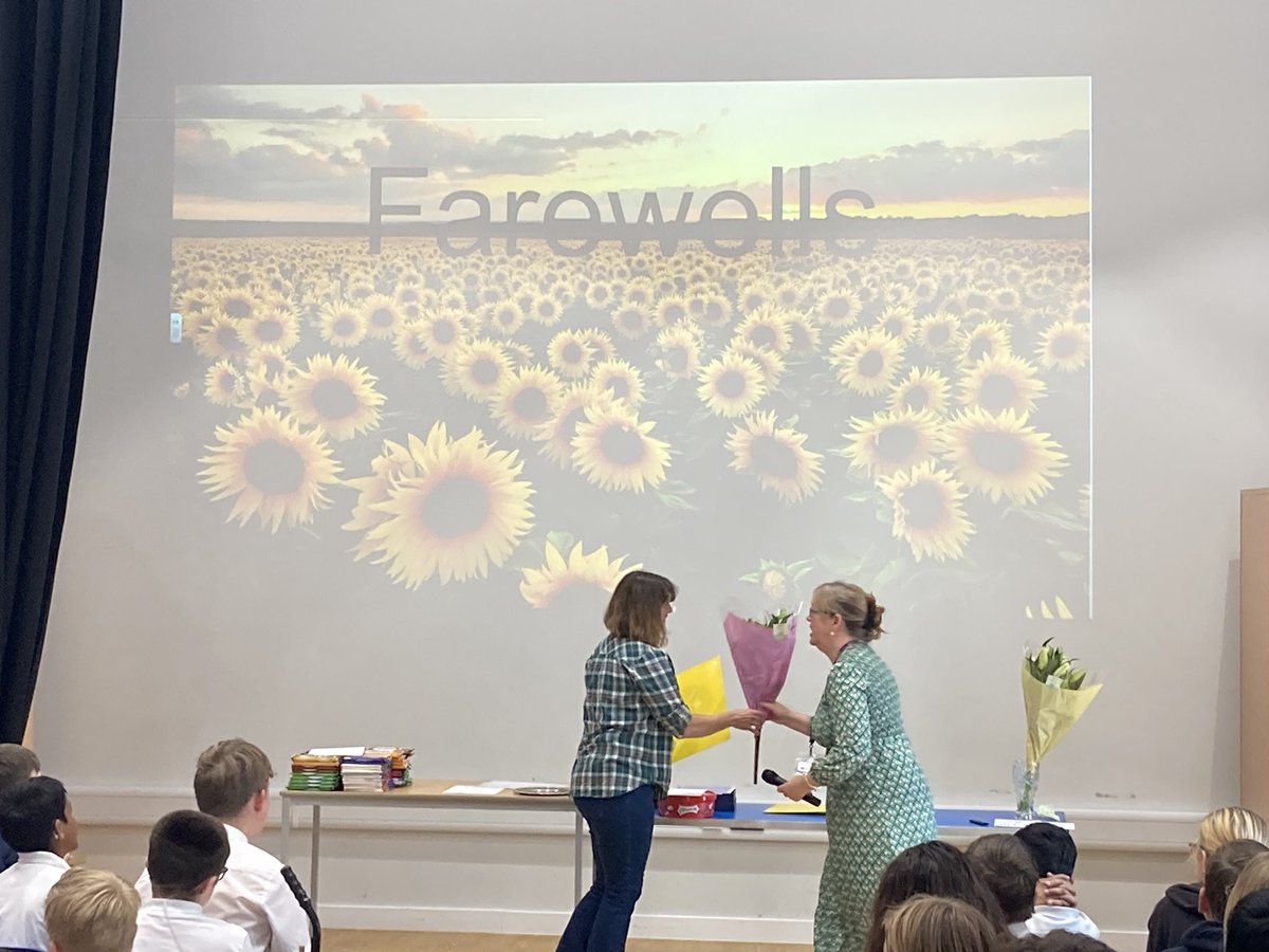 Goodbye and Good Luck to all the staff who have worked and supported all the pupils over this past year!
