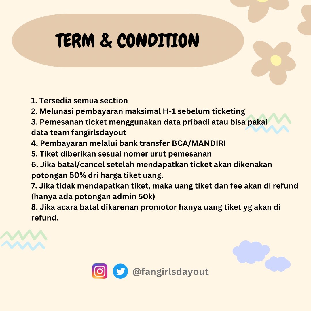 fangirlsdayout's tweet photo. 🎩 OPEN JASTIP WAR TIKET 🎩
D&amp;E World Tour Fancon - DElight Party in Jakarta

📍 Tennis Indoor Senayan
🗓️ 26 Agustus 2023

💰Fee 350/tiket
📌 bukti2 jastip bisa liat di ig qt jg ya 
 
#jastiptiketkonser  #superjuniordne #DElight_PartyinJakarta #ticketingservice https://t.co/UaJtahCxtW
