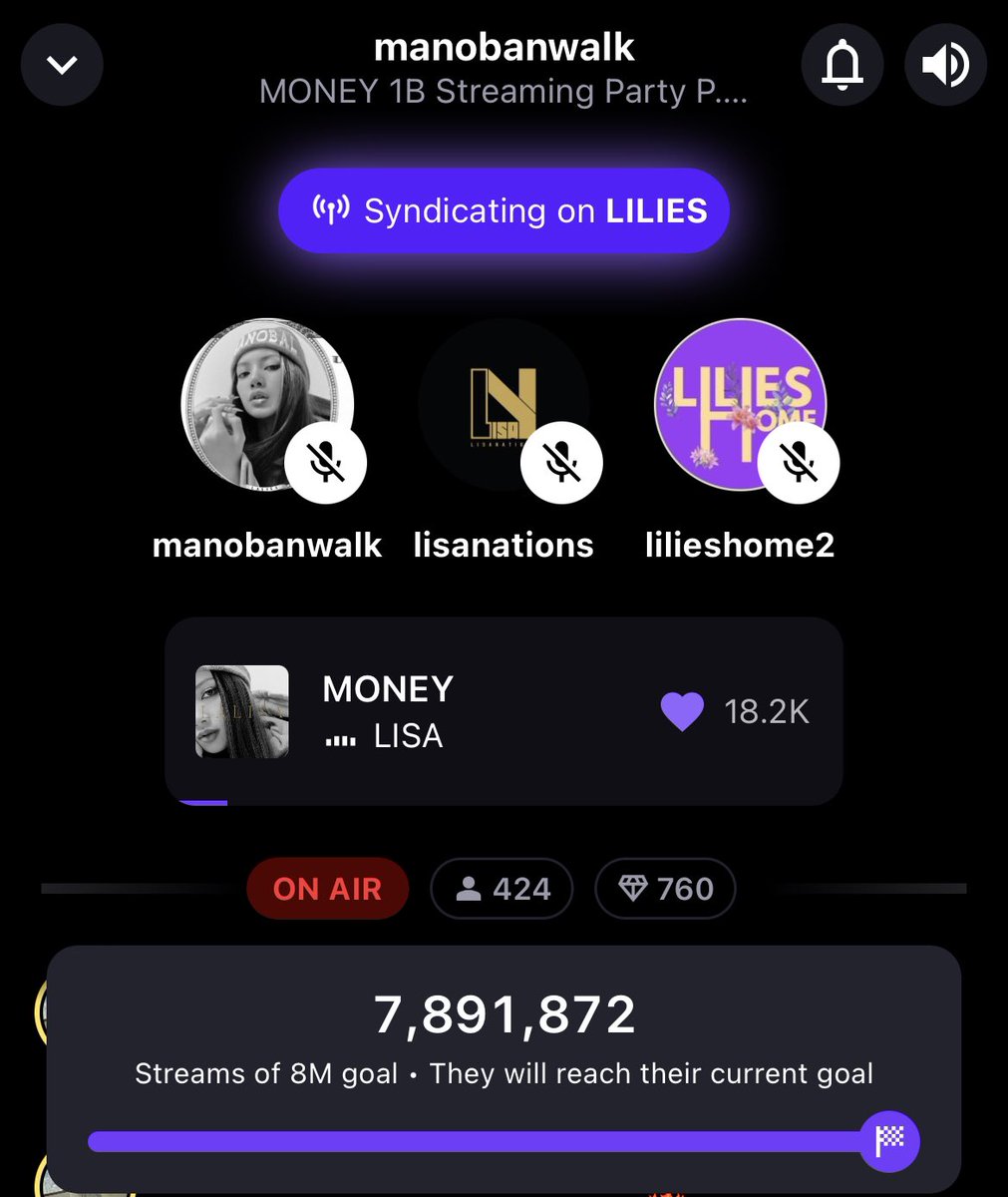 onlystanLISA's tweet photo. Coming back to remind you all to STREAM HARDER! 📣

We absolutely need to get that 1B for #MONEY first. We can’t let hardcore pay0la win. 

SP: https://t.co/pOzGzE41J9
SH: https://t.co/mEgAjg9GGx
YT: https://t.co/5iX1ZKnZoD

Let’s all do it for #LISA. https://t.co/PwULdpxFP4