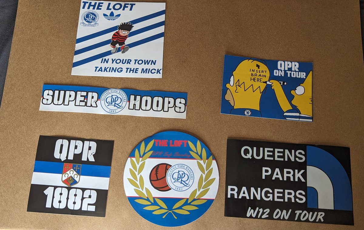 QPRStickers's tweet photo. New sticker packs are live from 

https://t.co/1IsSJ4MNCK

£6 for a pack of 60. All money made used to make banners &amp; flags for the Lower Loft safe standing this coming season. 

If any Rangers fans could RT this so as many of us see it as possible that would be appreciated #QPR https://t.co/EtegTSzby3