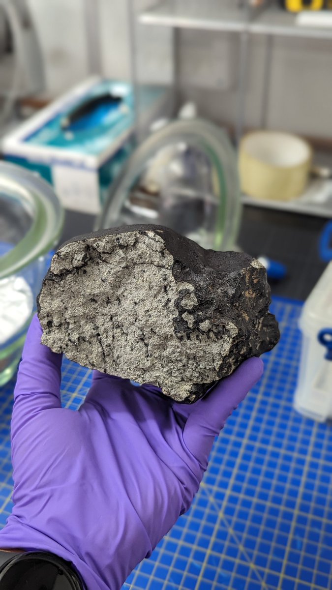 Never gets old holding a chunk of Mars