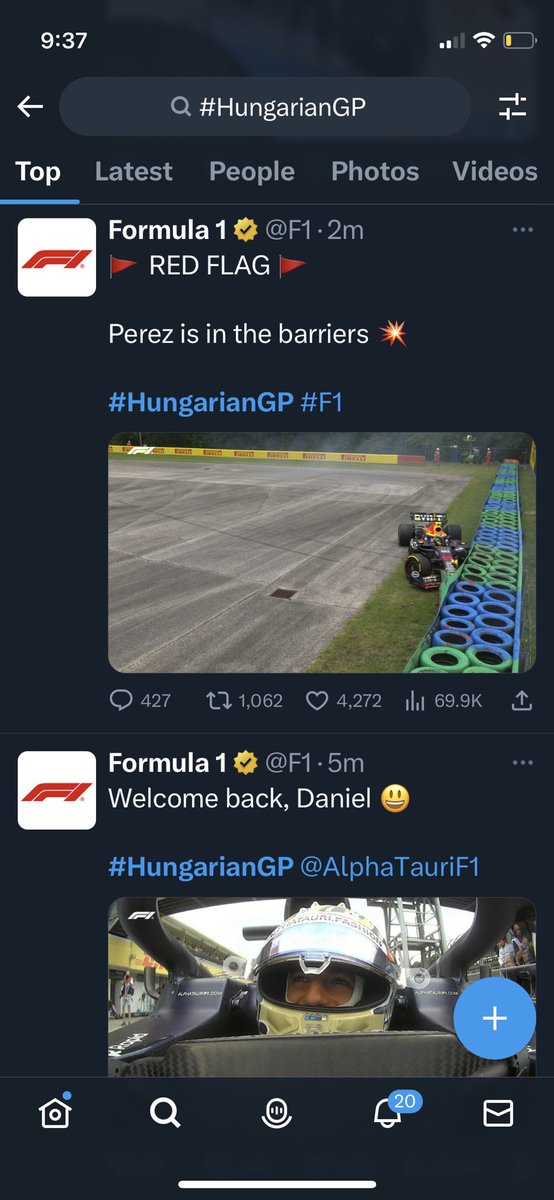 kardush's tweet photo. Talk about pressure.  #HungarianGP https://t.co/tBtSH5XpJQ