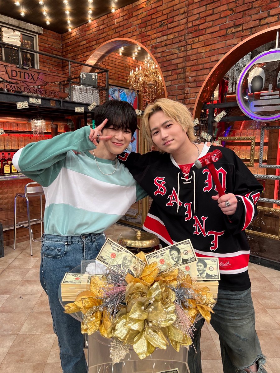 INIの佐野雄大くんとW雄大ショット 同じ名前なのでお互いをいつも