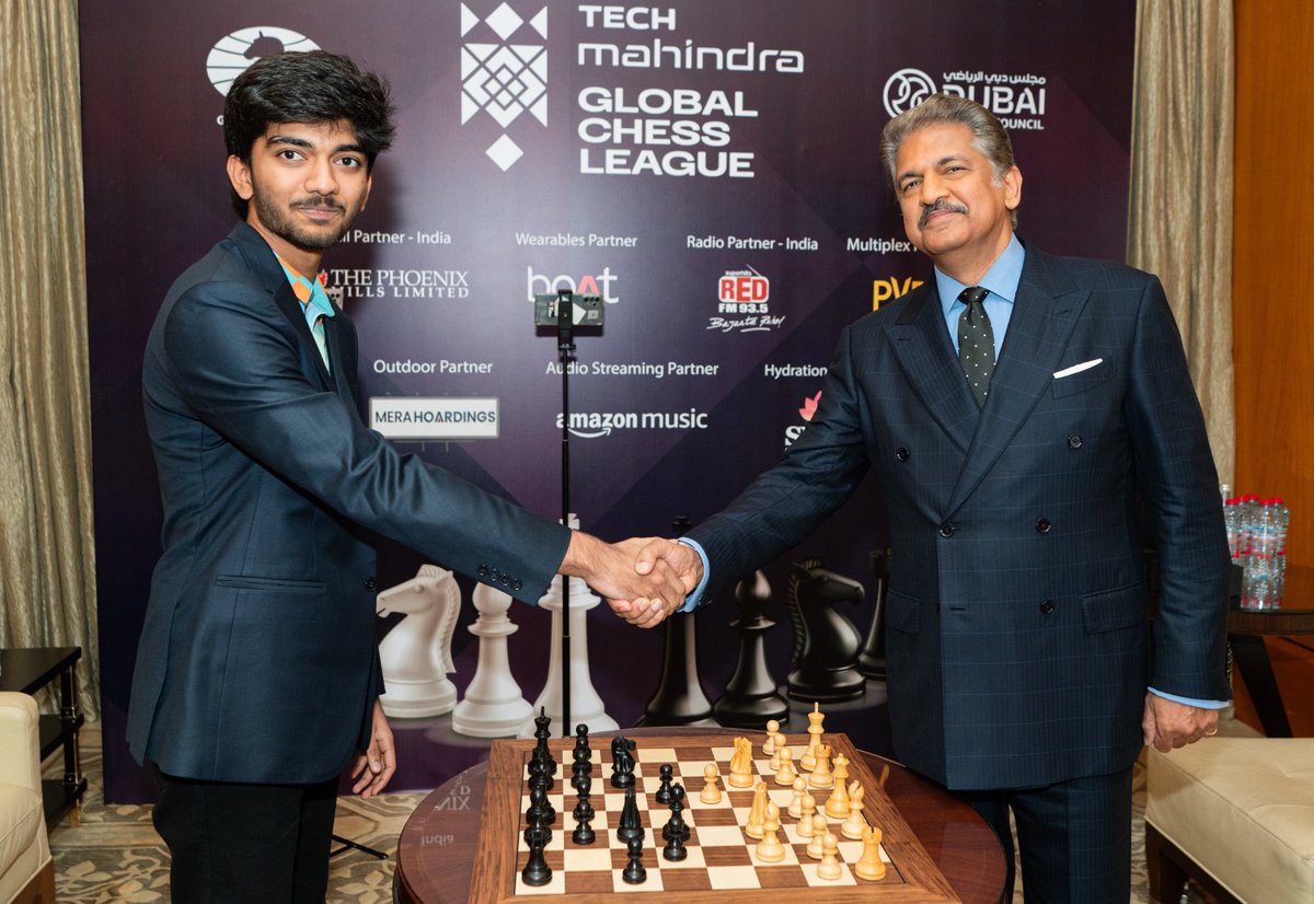 A star in the making. <a href="/DGukesh/">Gukesh D</a> is the youngest to get to this rating level…And I was privileged to play with him, however briefly, during the recent <a href="/GCLlive/">Tech Mahindra Global Chess League</a> I tried a Ruy Lopez move and he was gracious enough to allow me to quit while I was still alive on the board! 😊