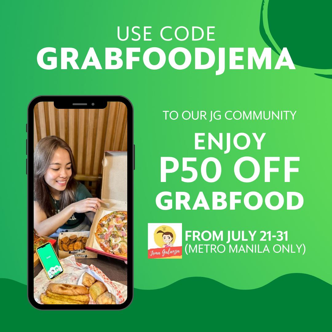 carmelaloo08's tweet photo. TWITTER PARTY, JG COMMUNITY!

Get a chance to win tickets for tom's PM games and catch CCS vs Cignal at 4pm!

Just use GRABFOODJEMA when you order, take a screenshot and TWEET IT using #GRABFOODJEMA 

TARA? Para more projects with GrabFood si mare! 💚 https://t.co/72HB6nbV8z