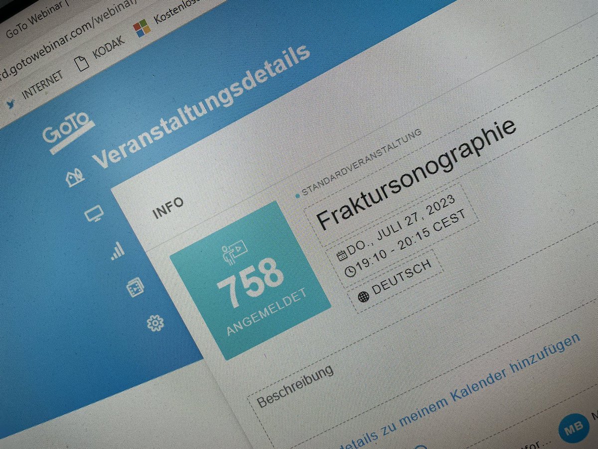 MBerghaeuser's tweet photo. Techniktest für kommenden Donnerstag ist erledigt. Das wird ein spannender Vortrag rund um den Ultraschall bei Frakturen. So kann man wirklich viel Röntgen einsparen 👍 #paedtogo #cme #outogo #kinderheilkunde #fortbildung Anmeldungen unter https://t.co/VHdEeC6Gye https://t.co/hYSrhKGCTI