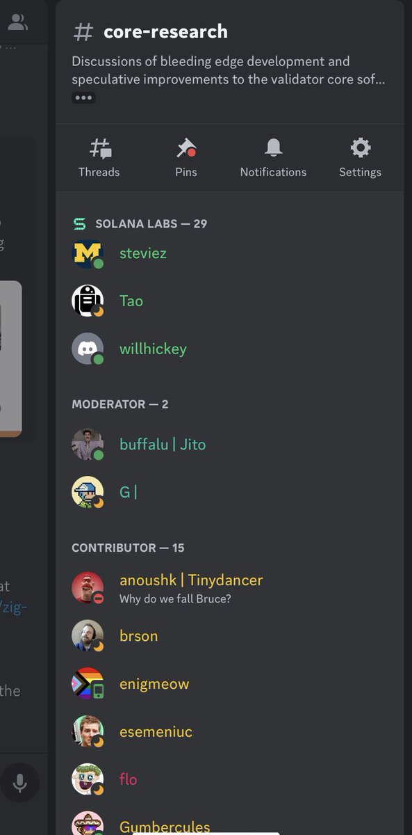 Do you see something there? 👀

Right under “contributor” - yes, that's <a href="/anoushk77/">anoushk.sol (🤏,💃)</a>, one of our very own Makerdock Members, now officially a <a href="/solana/">Solana</a> core contributor 🚀 

This is a huge W for all of us in the community!