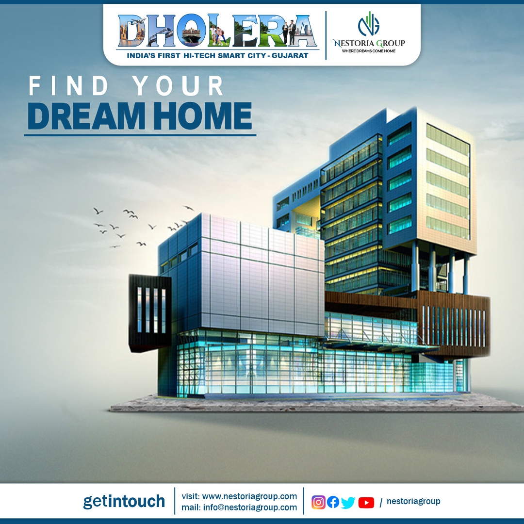 Discover your dream home in Dholera Smart City, where futuristic living meets sustainable innovation.

#Nestoria #Nestoriagroup #SmartCity #RealEstateDevelopment #UrbanPlanning #SustainableCity #DholeraSmartCity #Dholera #GujaratSmartCity #SmartCitiesIndia #FutureCity #DholeraSIR