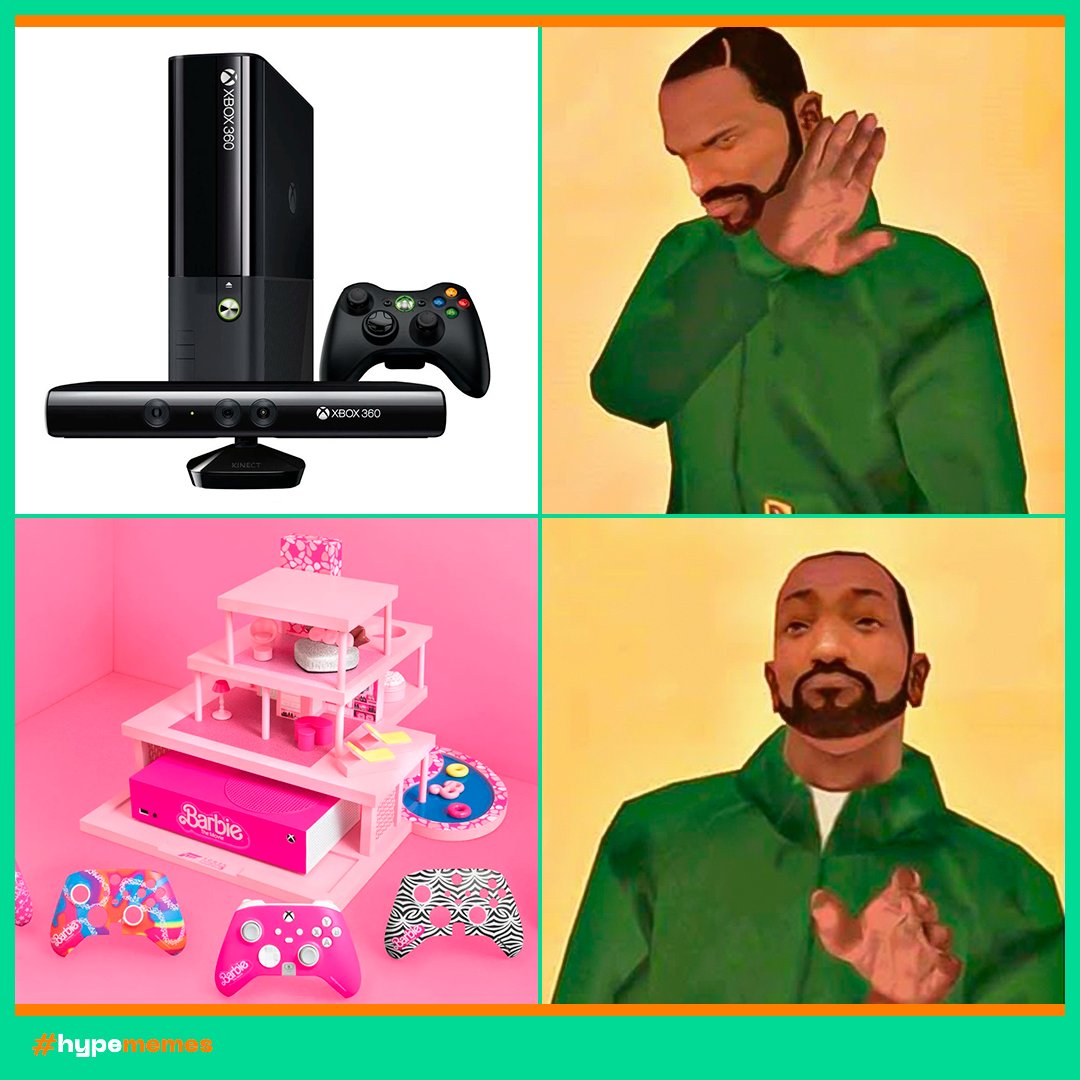 HypeGamesBR's tweet image. Se bem que... 🤔😍

#Barbie #xbox #humorgamer #humorgames