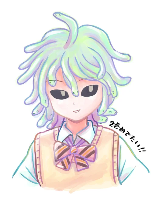 すぶさん2巻発売おめでとうございまーす!!! 知り合いのマンガが続いていくのは嬉しい  実はすぶさんとはアシスタント先が一緒で、入れ替わるように僕が入りました。当時のすぶさんがやっていた仕事内容を僕もあとに続くかたちで引き継いだので、マンガの連載や単行本化もあとに続けるように僕も頑張りま〜す!!!! (イラストは僕の推しを描きました)