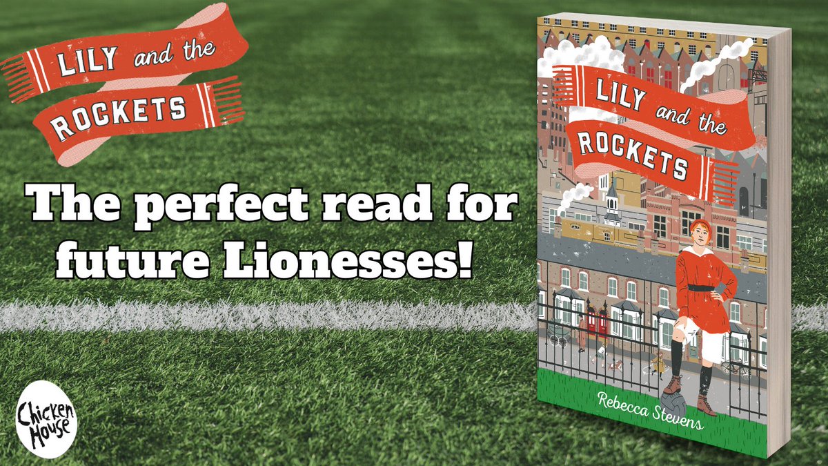 Looking for the perfect book to read during the #WomensWorldCup2023?

Check out LILY AND THE ROCKETS by <a href="/rstevenswriter/">Rebecca Stevens</a> a fantastic middle-grade story of football, friendship and female empowerment! 

Find it here: chickenhousebooks.com/books/lily-and…

⚽️⚽️⚽️
#Lionesses #football