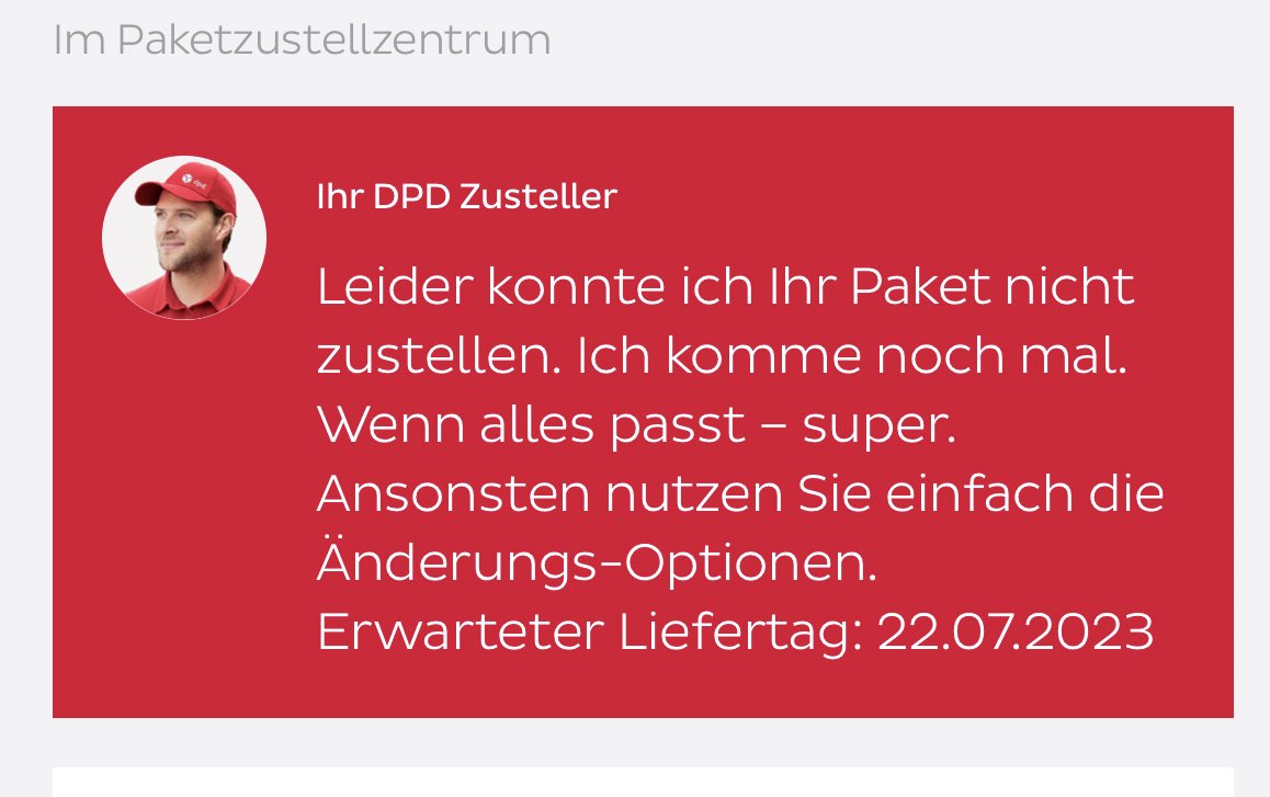 dagiis_jasmin's tweet photo. Find ich lustig das jemand zuhause war zu dem Zeitpunkt und aber keiner klingelt und es somit heißt man war nicht zuhause🤡🤡 @dpd_de https://t.co/nBoollm5UX