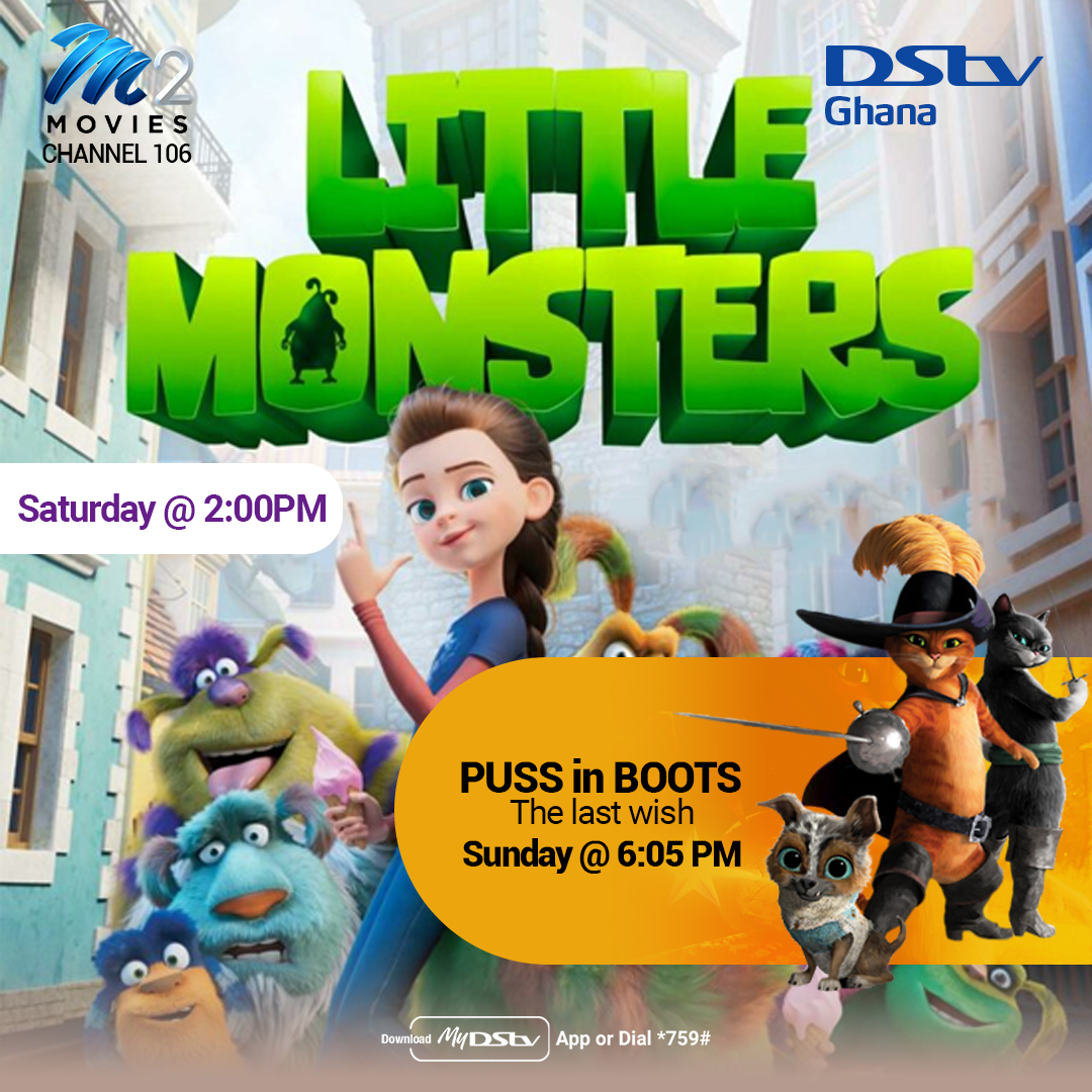 It's time to have fun with the children. Get the kids the entertainment they want on #DStvGhana