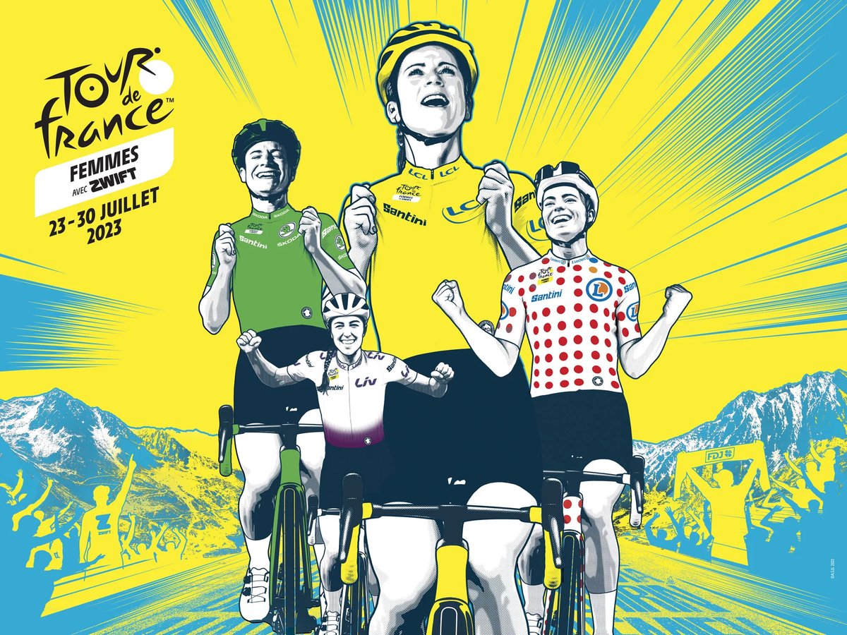 #TDF2023 | 🚴‍🏁 J-2 avant le passage du <a href="/LeTourFemmes/">Le Tour de France Femmes avec Zwift</a> sur le territoire de <a href="/RLV_agglo/">Riom Limagne et Volcans Agglomération</a> ! 🌞🎉 Ce weekend, profitez d'un peloton d'animations en parallèle de l'étape !

Programme et infos pratiques 👉 rlv.eu/actualites/act…