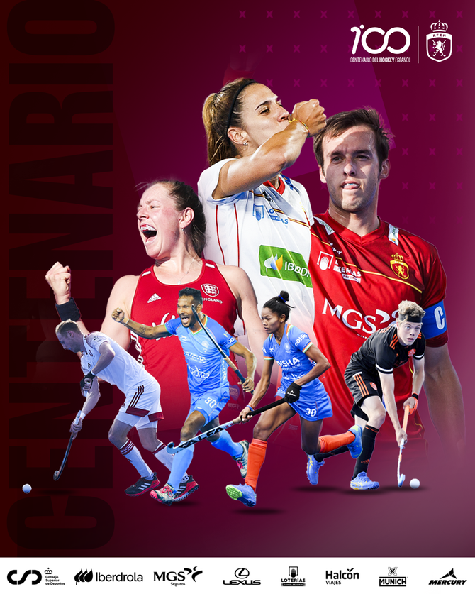 EnglandHockey's tweet photo. 𝐓𝐨𝐮𝐫𝐧𝐚𝐦𝐞𝐧𝐭 𝐀𝐥𝐞𝐫𝐭⚠️ 

Both England Men and Women will take part in the 100th Anniversary Spanish Hockey Federation- International Tournament starting from 25th July🏑 

Check out the schedule and squads - https://t.co/K7AQXKbpGs https://t.co/CzHGeT4f9P