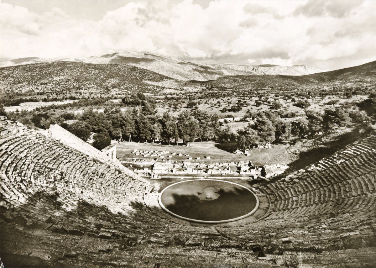 Επίδαυρος το 1938. #Epidavros #Greece