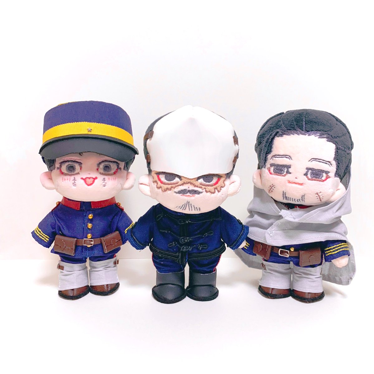 原画展連れてくために推しぬい作った ⚠︎自作ぬい #金カム手芸部