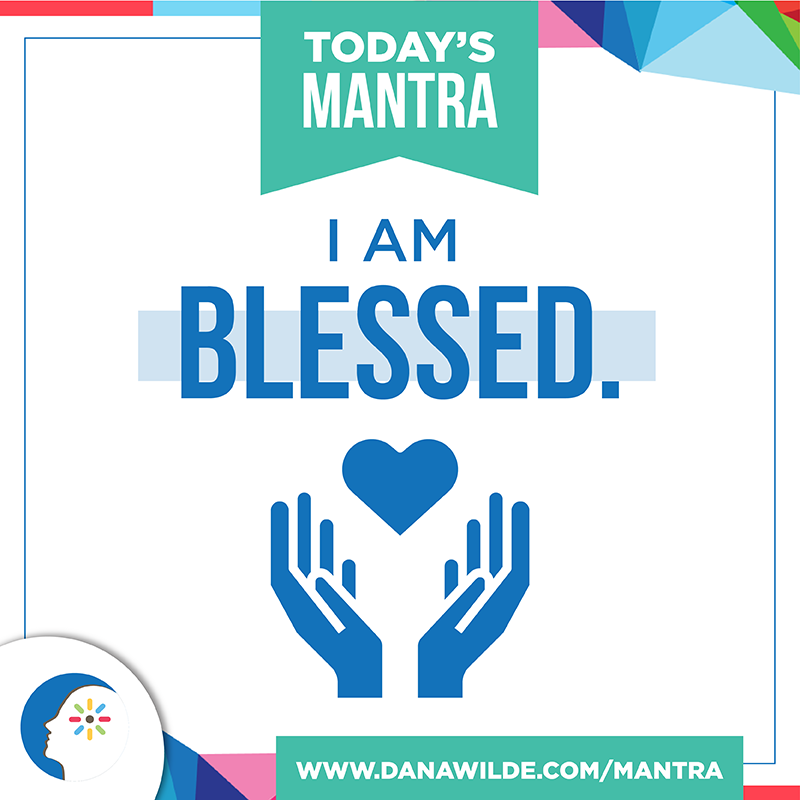 Today's #Mantra! For mantra inspiration delivered daily by email, go to danawilde.com/mantra

#motivation #happiness #success #lawofattraction #limitingbeliefs #mindset #positivethinking #marketingideas #businesstips #entrepreneur #DanaWilde #TheMindAware #TrainYourBrain