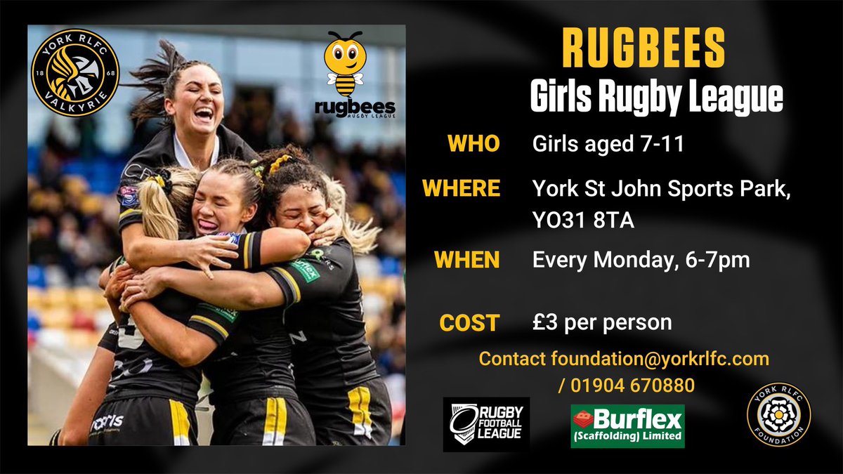 York RLFC Foundation tweet media