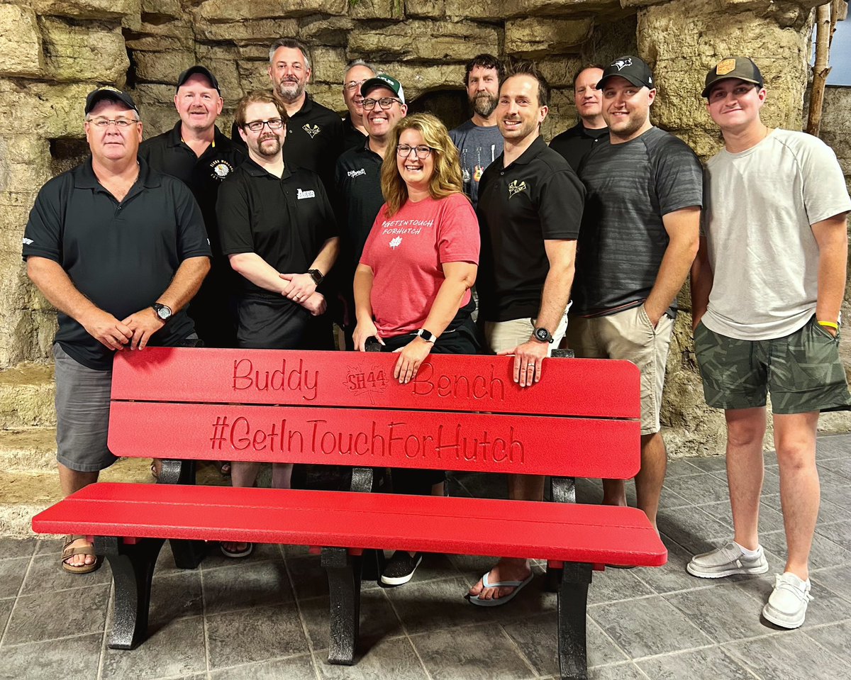 The Elora Mohawks are proud to partner with <a href="/CWMinorLacrosse/">CW Minor Lacrosse</a>, <a href="/JrCThistles/">Fergus Thistles Jr C Lacrosse</a>, <a href="/Mohawksalumni/">Mohawks Alumni</a>, and <a href="/WellingtonAces/">Centre Wellington Aces</a> to provide two <a href="/InTouchForSH44/">GetInTouchForHutch</a> buddy benches at both the Elora Community Centre and CW Sportsplex in Fergus.