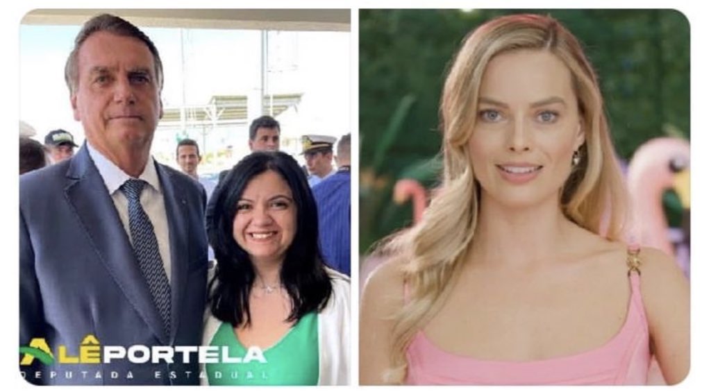 🚨ATENÇÃO: Deputada bolsonarista
Alê Portela (PL-MG) cita presença de atriz trans em #Barbie  e faz campanha contra o filme: "Não levem seus filhos".