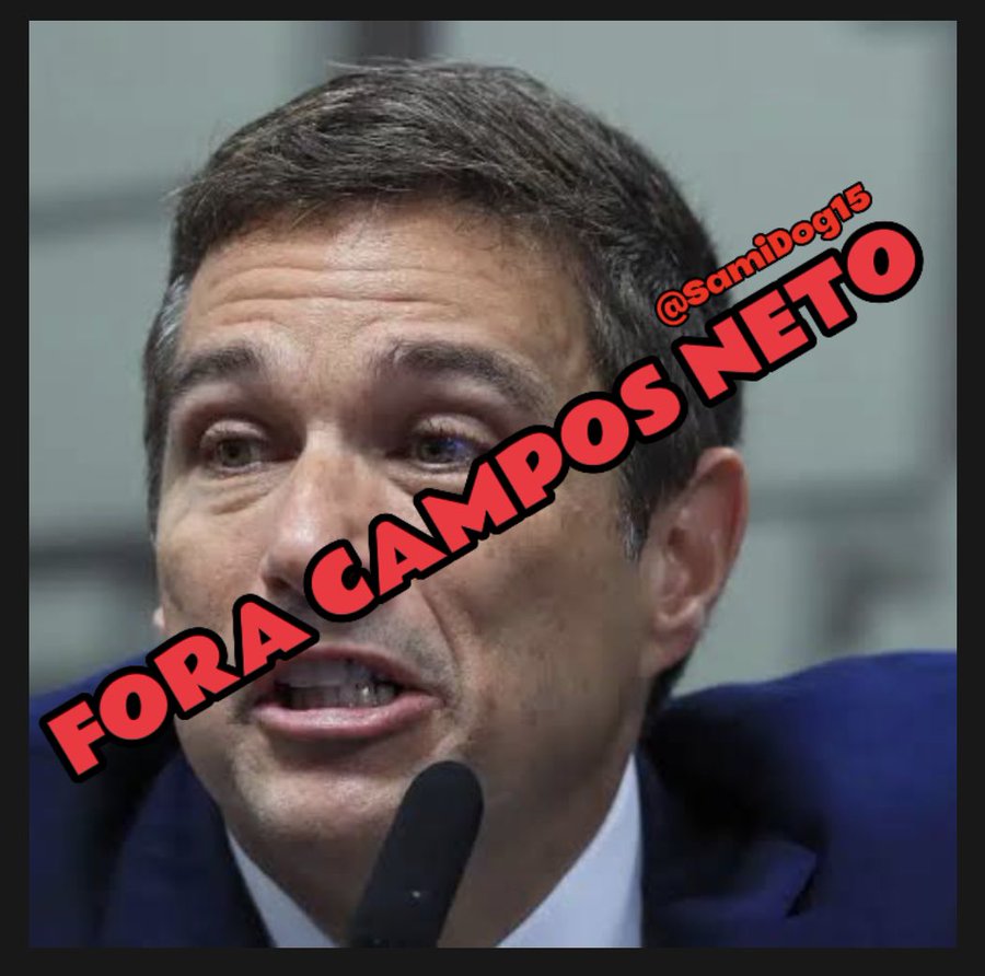 #ForaCamposNeto você está contra o Brasil 🇧🇷 ao manter os juros em 13,75%.
#ForaCamposNeto você quer sabotador o governo Lula! 

Exigimos #jurosbaixosjá!

#SocorroRicardoNunes 
#LulaBrasilMelhor