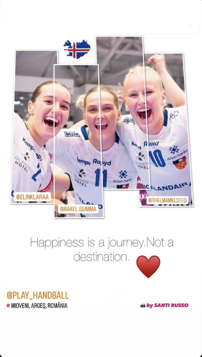 Algjörlega geggjað að geta séð okkar bráðefnilegu fótboltastelpur keppa í Belgíu 👏🏻 Á sama tíma og ég fagna því er ég döpur yfir því að það sé ekki hægt að gera eins fyrir flottu handboltakrakkana okkar sem eru að standa sig svo vel #handbolti