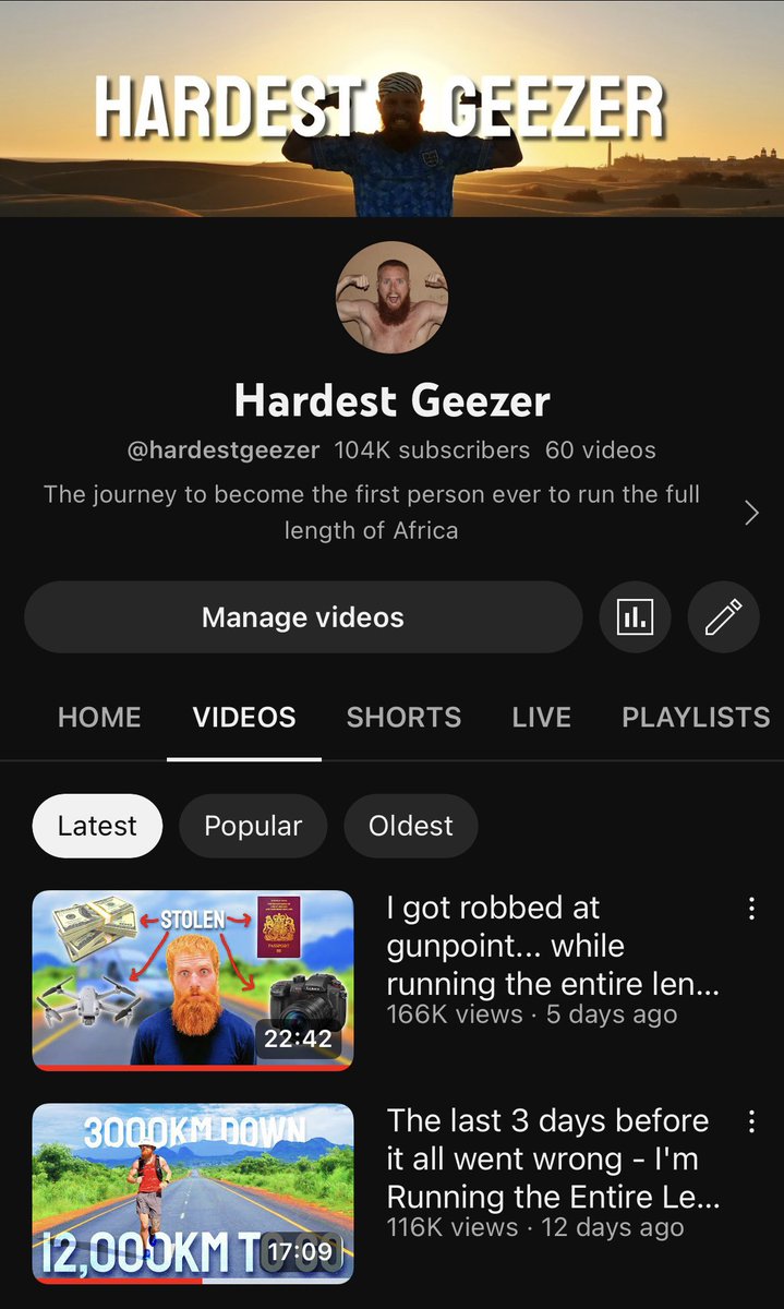 hardestgeezer's tweet photo. New video out on YouTube tonight at 7:30pm🫡⬇️ https://t.co/EljrOlYPtn