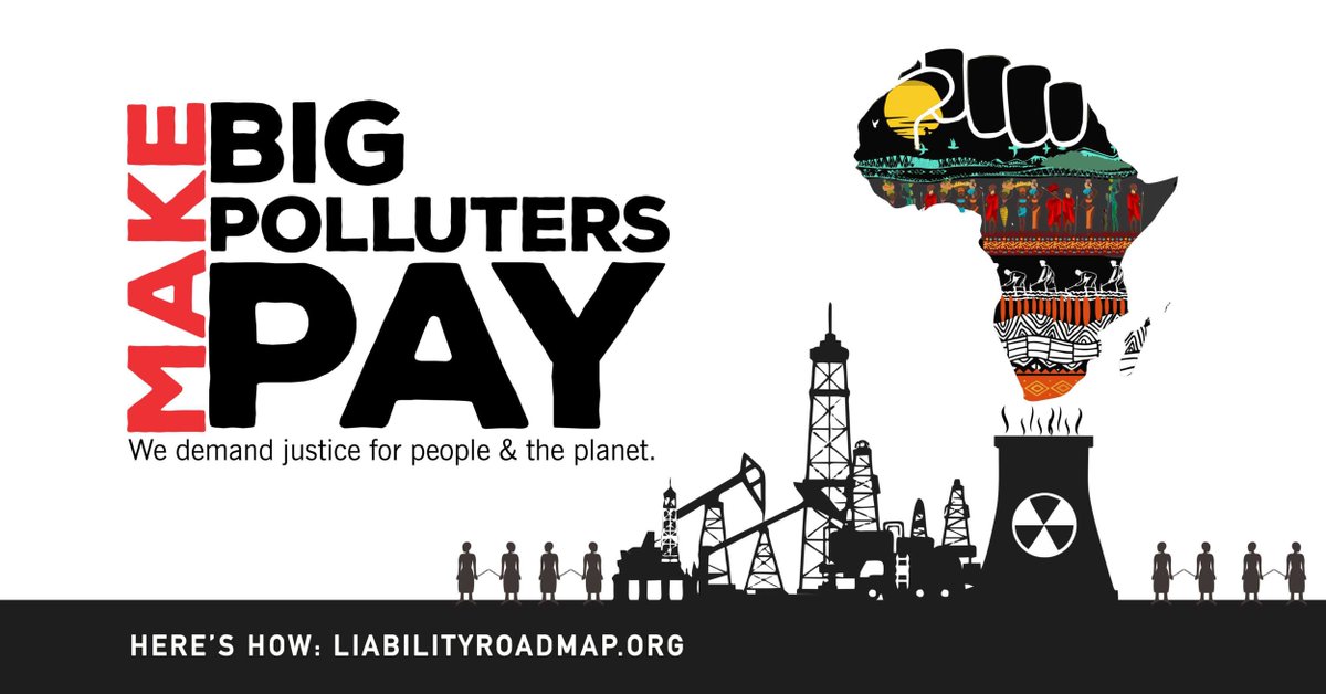 Communities on the frontlines of  #BigPolluter abuse must be compensated for their lost livelihoods, as well      as the environmental damage and pollution they face from these projects.

#BigPollutersOnTrial #MakeBigPollutersPay For more information, visit 👉