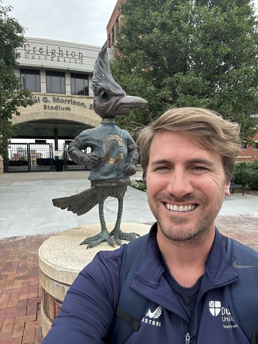 davidheller24's tweet image. Another uni visit in the Midwest! This time at Creighton University in Omaha, NE to meet with academic support staff for athletics to share all about the post grad opportunities that Durham University offers! Let’s get some Jays to  Northeast UK! #sportscholars #UStoUK
