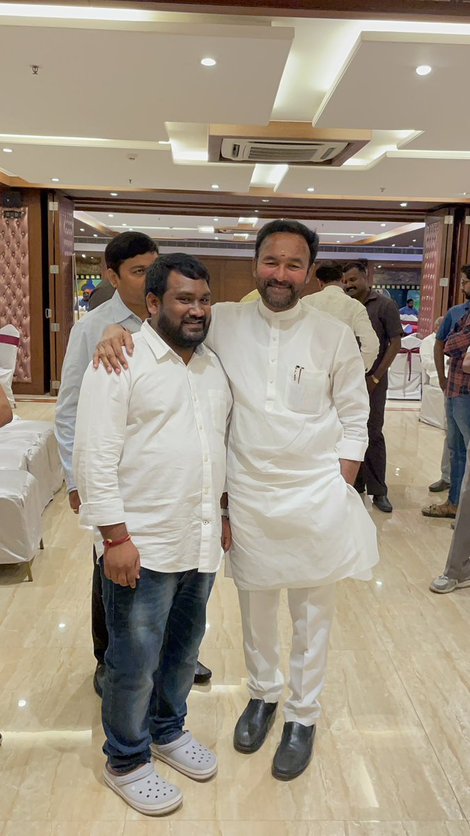 Heartily Congratulations to Union Minister Shri @kishanreddybjp Anna on assuming the charge as the State President of @BJP4Telangana. https://t.co/8hwuBa8xc4