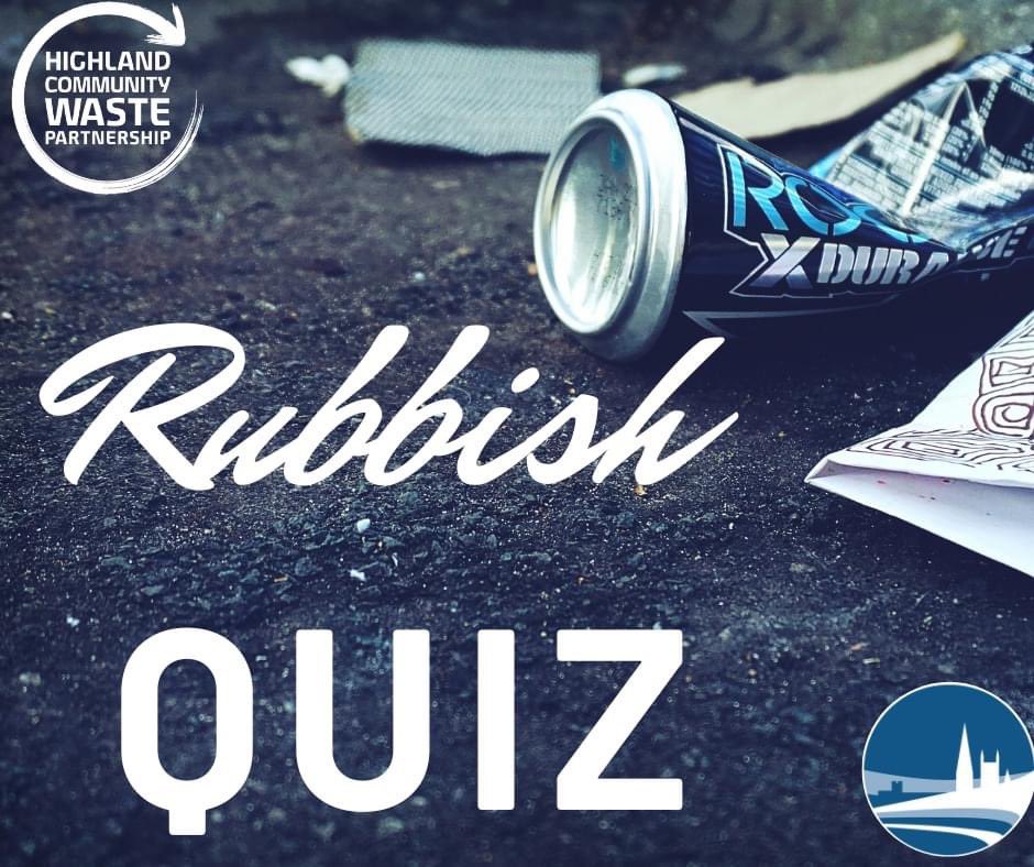 Come to Thurso Town Market this Saturday and try your luck in our Rubbish Quiz! We will have 20 items you will need to distribute correctly between waste bins. You’ll have a chance to win a £20 gift voucher from the @SociallyGrowing Zero Waste Shop. #highlandcommunitywaste