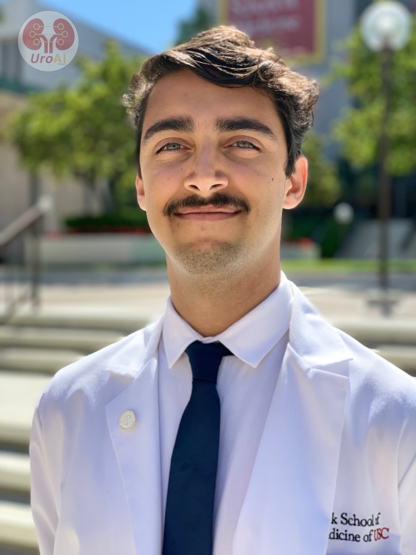 #FellowOfTheDay Today, we highlight the exceptional work of @DanielMokhtar_, MS1 at @KeckMedUSC. Daniel is actively engaged in the groundbreaking @AI_PRISMA project, closely guided by @Cacciamani_MD @USC @USC_Urology @DeanMeltzer #MedTwitter #uroAI