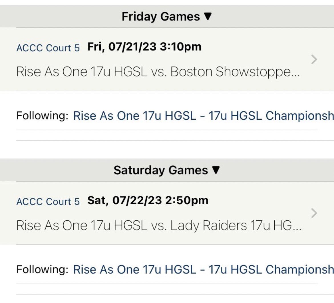 My last AAU tournament with a program that has given me everything. Coaches, I hope to see you there.