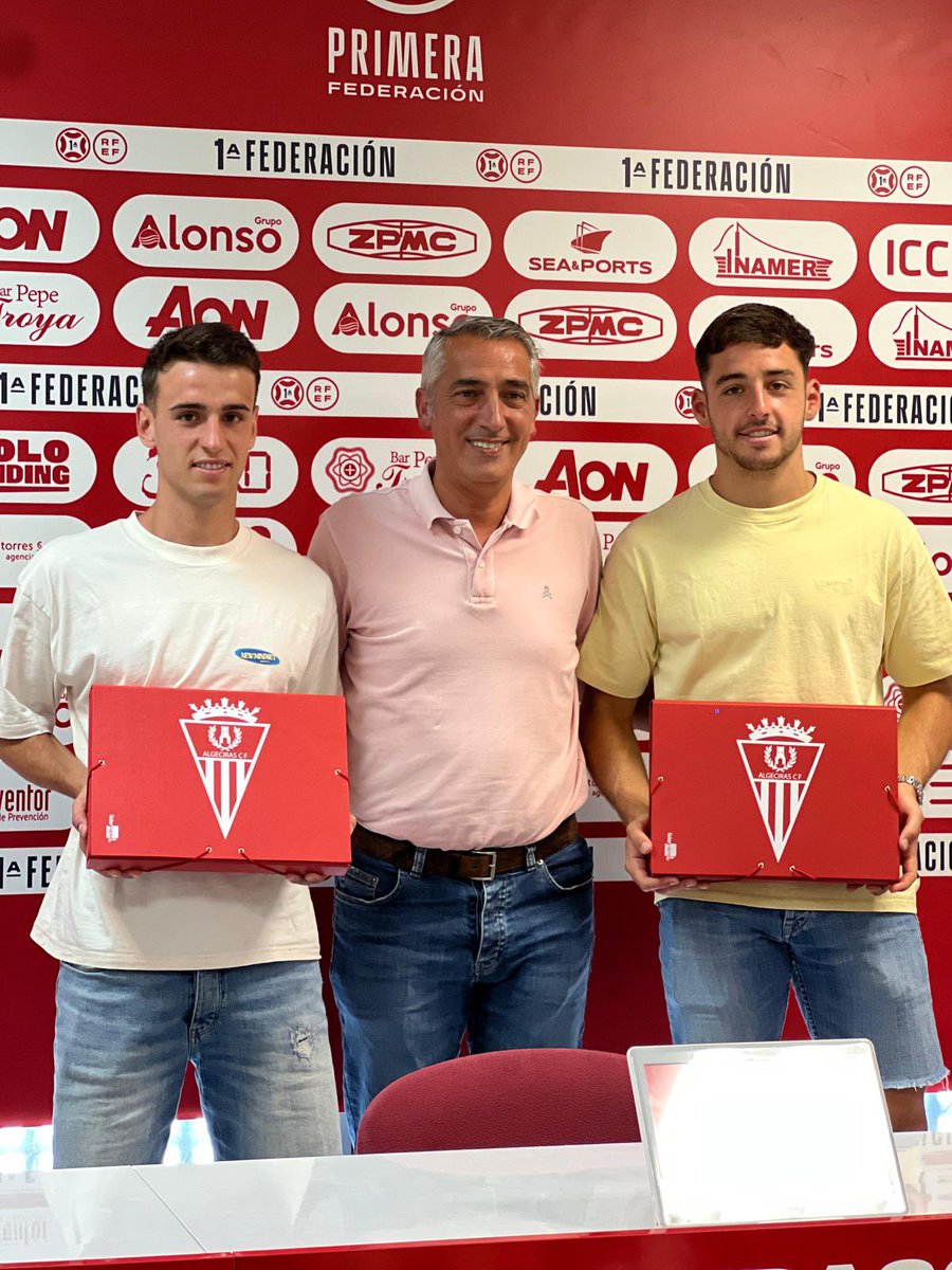 AlgecirasCF's tweet photo. 🔴⚪️Seguimos conociendo a nuestros jugadores🙌🏻

🎙️Ya disponible la presentación de Marino Illescas y Diego Esteban. 

#pretemporadaACF #thisisacf #hechosparaganar #crecemoscontigo 

https://t.co/eUXtaaIAzP https://t.co/diYTvf213z