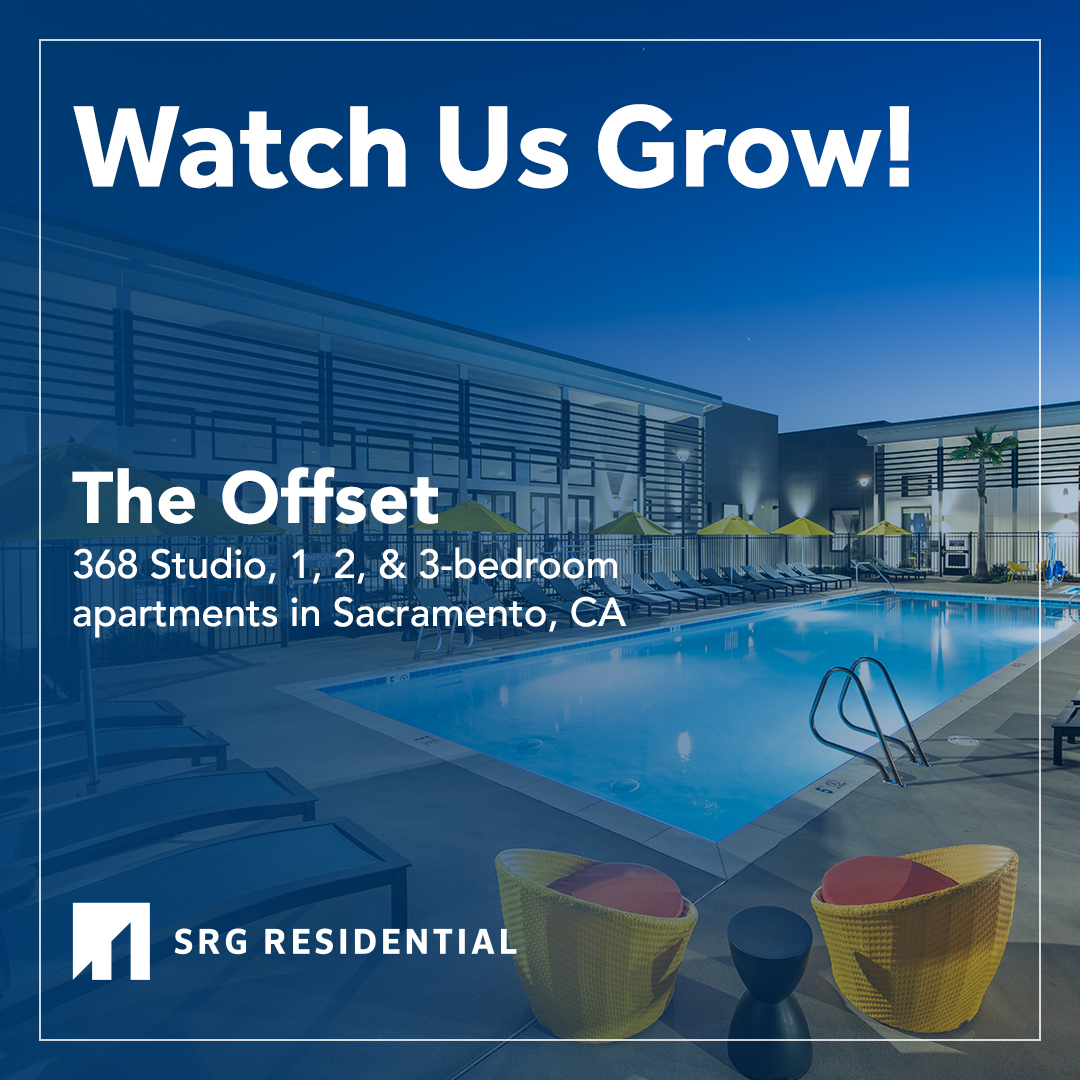 SaresRegisGroup's tweet photo. The Offset's 368-unit Studio, 1, 2, and 3-bedroom apartments are close to all the excitement Sacramento offers learn more https://t.co/iepvDjMTqD #srgresidential #saresregisgroup #sacramento #norcal #northerncalifornia #SoarWithSRG https://t.co/cf8cwM1En4