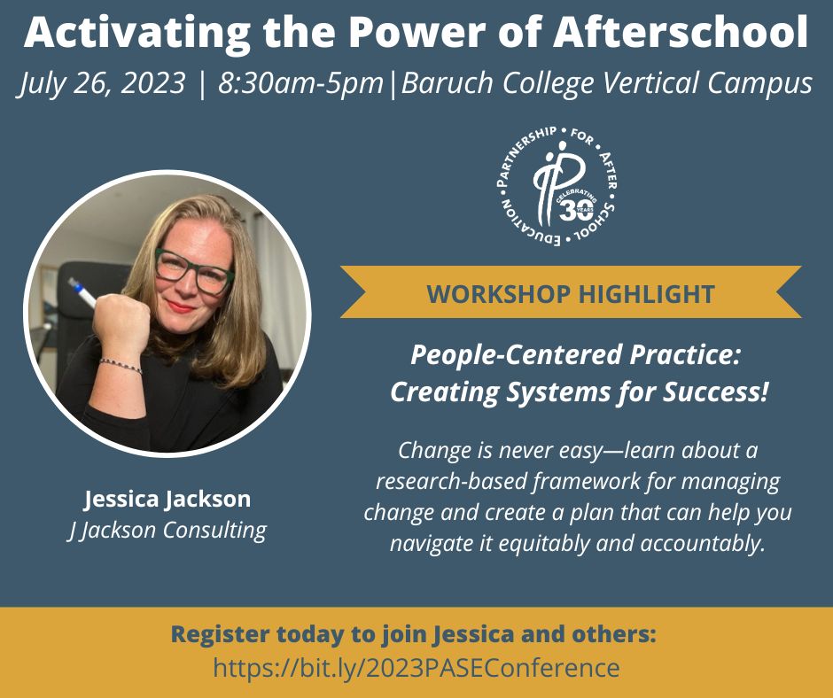 PASEsetter's tweet photo. We're closing the week by sharing our third set of #PASECon23 workshop highlights: join us to learn about grief and bereavement, burnout reduction, change management, and adaptive leadership.
Register today to join us next Wednesday: https://t.co/Jr0sx6R7tR https://t.co/iHhUmZD9Tu