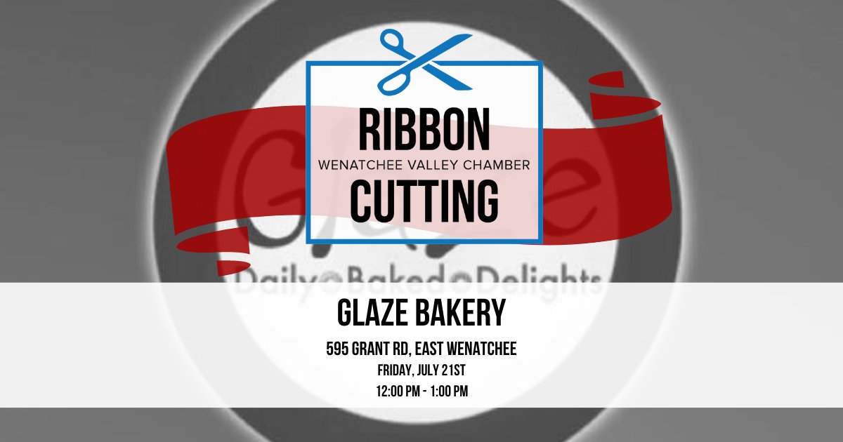 Happening today! Join us for a sweet treat as we welcome the new owners of Glaze to our business community.