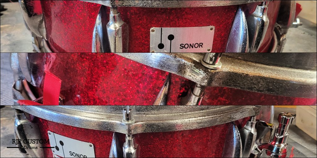 RJRCustomDrums's tweet photo. I absolutely love #Delmar's glitter wraps - the red on this @sonor_drums snare really sparkles in the light!! #sonordrums #drum #drummer #drums #drumming #drumkit #drumwrap #rewrap #drumsdrumsdrums #customdrums #drumlife
#drumsdaily #drummerlife #drummers #drummerlifestyle https://t.co/iibcOoSZEU