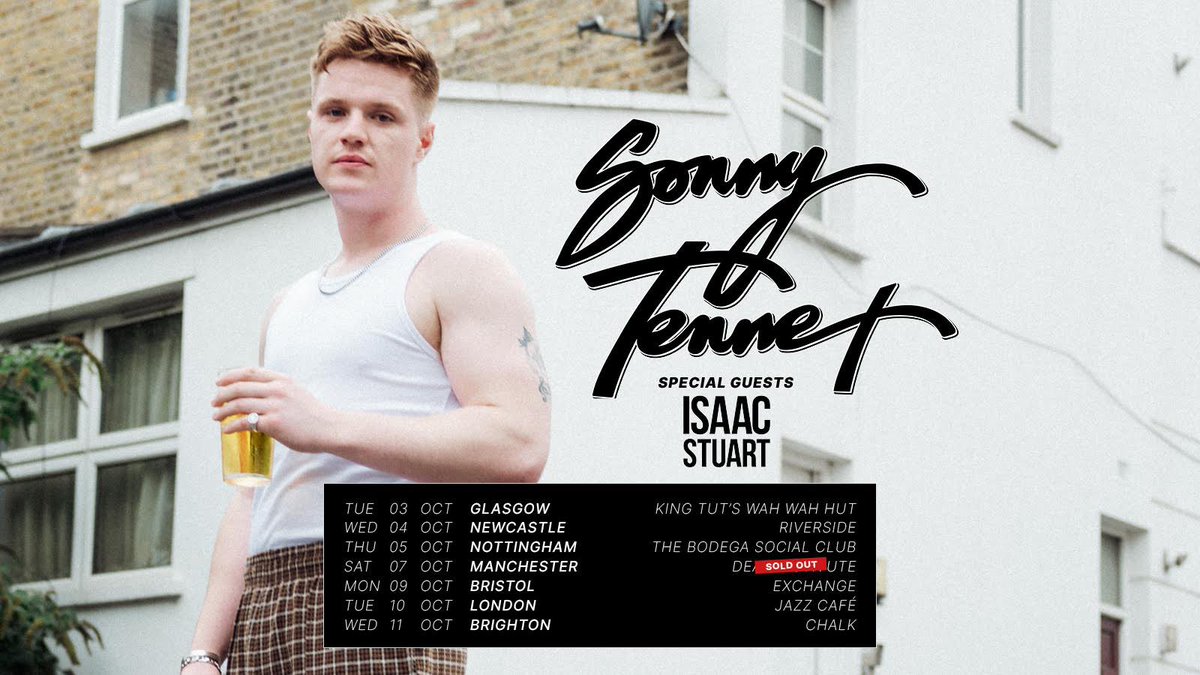 Sonny Tennet (@sonnysocials) on Twitter photo So excited to have the very talented <a href="/IsaacStuart1/">Isaac Stuart</a> as my support for the tour in October!! It’s gonna be so special 🙌🏻 tickets in my bio ❤️ see you there So excited to have the very talented <a href="/IsaacStuart1/">Isaac Stuart</a> as my support for the tour in October!! It’s gonna be so special 🙌🏻 tickets in my bio ❤️ see you there